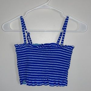 Women’s bandeau top with removable straps